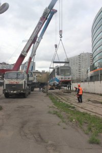 Москва подарила 10 трамваев г. Тверь